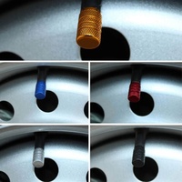 Cache-valve de vélo en alliage d'aluminium, cache-valve AV, cache-valve de pneu de voiture et de camion, cache-poussière pour tube de pneu, accessoires de vélo
