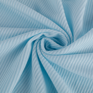 Shrink-suave resistente al 48s de warp spandex tela de costilla para La camiseta - Product Image 2