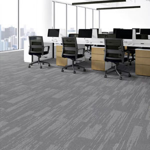 Modern Luxury Nylon Commercial Office Flooring Decorative Carpet Tiles Square Stain Resistant Fireproof Pet Friendly Extra Thick - Product Image 1