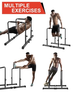 Gimnasio ajustable Horizontal Indoor Fitness Equipment High Parallettes <span class=keywords><strong>Calistenia</strong></span> Dip Bar Gimnasia Bar - Product Image 4