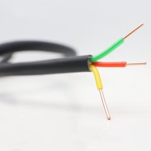 Câble <span class=keywords><strong>électrique</strong></span> domestique Vgv de bonne qualité H05VV-U/R, cuivre nu, isolation PVC, <span class=keywords><strong>gaine</strong></span> PVC, 3X1.5mm 3X2.5mm - Product Image 1