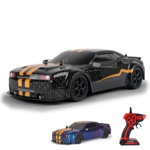 Voiture de course RC 4x4 haute vitesse avec moteur brushless, éclairage LED, télécommande 2.4G, drift rapide, facile pour les enfants - Product Image 1