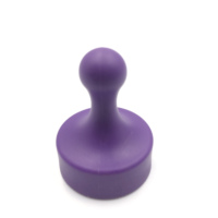 Aimant puissant en plastique coloré pour réfrigérateur, mini-aimant de bureau, aimant pour masque
