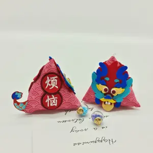 Custom Japanese oMaMori Charms traditional Chinese rice-pudding shape Charms