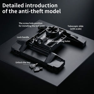 VINmounts Starlink Mini Compatible <b>Tablet</b> Mount <b>Holder</b> Adjustable Heavy Duty Stand Universal Device Bracket for Vehicle Use - Product Image 5