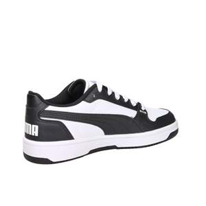 Sneakers Puma per Bambini e Ragazzi, Bianche e Nere, Stile Basket - Product Image 5