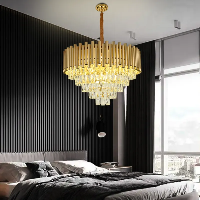 Decorare la casa moderna più popolare illuminazione camera da letto in vetro soggiorno illuminazione lampadario a sospensione a sospensione