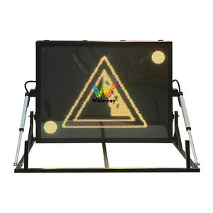 도로 안전 차량 동적 정보 표지판 트럭 VMS 야외 교통 통제 LED 가변 정보 표지판 - Product Image 1