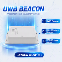 Balise UWB sans câble avec protection IP68 contre la poussière et l'eau, balise ultra large bande, ancre sans fil UWB pour le suivi du personnel