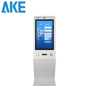 Kiosco de Gestión de Visitantes AKE de 32 Pulgadas con Visión Nocturna, Reconocimiento Facial y Terminal de Auto-Registración - Product Image 1