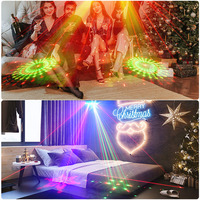 Nouveau produit : Projecteur laser mobile double axe à quatre têtes RGBW IP65 CRI80 1000lm pour scène disco, effet stroboscopique, télécommande DMX