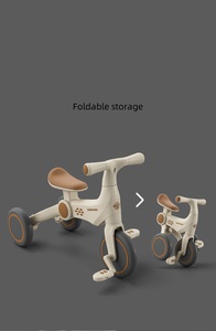 时尚3轮自行车儿童三轮车婴儿骑玩具迷你婴儿平衡自行车 - Product Image 2