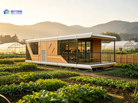 Maison capsule spatiale de 20 pieds certifiée CE, assemblage rapide, moderne, pour jardin, bureau à domicile en Europe