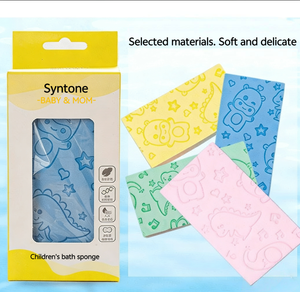 Esponja de Baño para Bebés con Logotipo Personalizado al por Mayor, Cepillo de Limpieza Corporal, Esponja para <span class=keywords><strong>Bañera</strong></span> y Ducha - Product Image 2