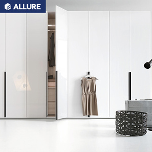 Armario <span class=keywords><strong>de</strong></span> Dormitorio Económico Allure <span class=keywords><strong>de</strong></span> MDF con 3 Puertas Corredizas y Cajones - Product Image 5