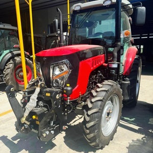 Tracteurs agricoles mini 4x4 populaires 50 CV à quatre roues motrices en promotion de Chine avec composants essentiels moteur et boîte de vitesses inclus - Product Image 4