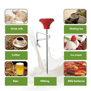 Cozinha termômetro instantâneo ler escala para chá leite café temperatura da água com clipe - Product Image 6