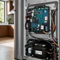 Placa de Control Principal de Alto Rendimiento para Refrigeradores, Control de Motor, Compatible con Samsung, Certificación CE ROHS, Marca Slovet, PCBA Personalizada