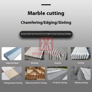 Độ chính xác cao tự động đa chức năng 45-độ Máy cắt đá với rãnh và chamfering cho đá cẩm thạch cạnh mài - Product Image 3