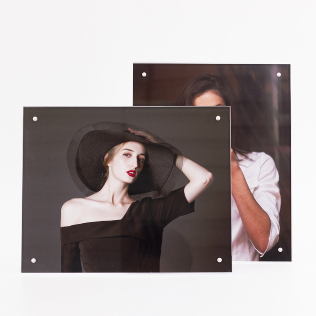 Wholesale 4x6 5x7 6x8 8x10 Inch Acrylic Photo Frame Clear Acrylic Magnetic Picture Frame