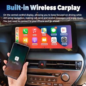 Reproductor Multimedia para Auto con Pantalla Android 13 de 12.3 Pulgadas y 256GB, CarPlay para Lexus RX RX270 RX350 RX450H 2009-2015, Unidad Principal con GPS - Product Image 2