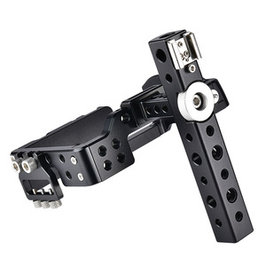 YELANGU Mirrorless <b>Camera</b> Cage Aluminum Alloy Adjustable Arm Mount <b>For</b> A6 Series <b>Stabilizer</b> Handle Grip - Product Image 2