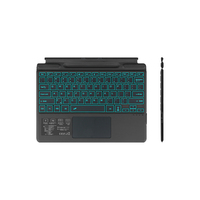 Keyboard Laptop Pengganti Berkualitas Tinggi untuk Microsoft Surface Pro X Pro 8 13 inci 1876 Tablet Keyboard Nirkabel