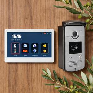 Sistema de Intercomunicación WIFI de 7 Pulgadas con Cámara 1080P, Grado de Impermeabilidad IP65, Consumo en Espera ≤1W, Cableado Ethernet CAT5E - Product Image 1