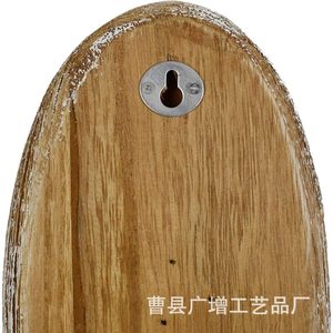 Wooden Wall Mounted <b>Coat</b> <b>Hooks</b> Hat Bag Holder Decorative Seagull Shape Solid Wood <b>Hook</b> Easy Install - Product Image 5