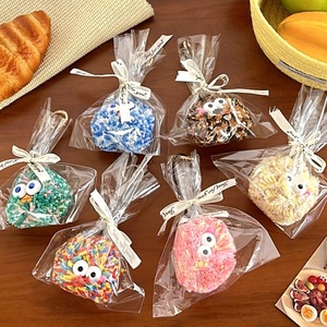 Llaveros de Peluche <span class=keywords><strong>Kawaii</strong></span> de Anime con Pompón de Pelo, Juguetes y Colgantes Ecológicos para Mochila - Product Image 6