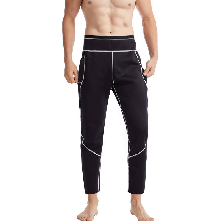 ชุดวอร์มซาวน่าสีดำ