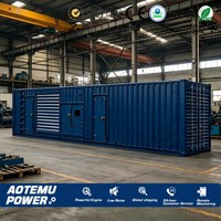 Groupe électrogène diesel Yuchai de type conteneur 1000KW 1200KW 1500KW 60Hz 50Hz pour alimentation de secours hospitalière