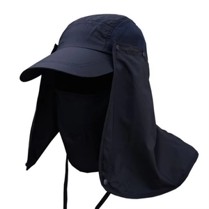 High Quality UV Protection Fishing Caps Hiking Camping Visor Hat <strong>Face</strong> Neck Cover Fishing Sun Protect Cap - Product Image 2