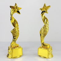 Trophée en résine écologique en promotion, nouvelle impression numérique UV, prix personnalisé pour compétition et cérémonie événementielle