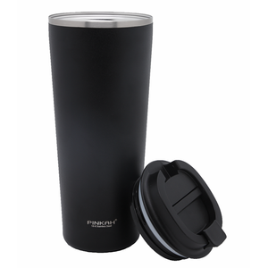PINKAH Best-seller – <span class=keywords><strong>Tasse</strong></span> de voyage isotherme en acier inoxydable 720 ml/24 oz pour <span class=keywords><strong>expresso</strong></span> et café glacé – Garde les boissons chaudes et froides - Product Image 1