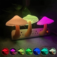 Veilleuse LED sans fil avec contrôle du capteur de champignon directement branchable Lampe de chevet pour chambre à coucher à usage résidentiel