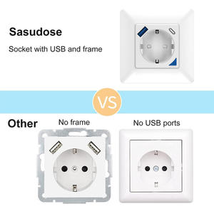 TY-EU86-type-C Zigbee Tuya ซ็อกเก็ตอัจฉริยะ EU ปลั๊กไฟฟ้าชาร์จเร็ว USB Type-C APP รีโมทคอนโทรล การควบคุมด้วยเสียง - Product Image 3