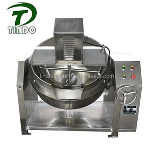 200L altamente efficiente riscaldamento elettrico rivestito bollitore per marmellata di pomodoro pasta di Curry cottura e miscelazione - Product Image 3