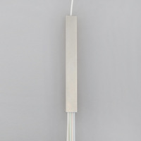 1:4 Mini PLC Optical Fiber Splitter FTTH Mini Steel Tube Type Planar Lightwave Circuit 1m 1x4 No Connector