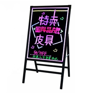 Bảng Viết <span class=keywords><strong>Led</strong></span> Kiểu Đứng 28 Chế Độ Nhấp Nháy Cho Quảng Cáo Nhà Hàng Cửa Hàng Hoặc Bảng Vẽ Cho Trẻ Em - Product Image 3