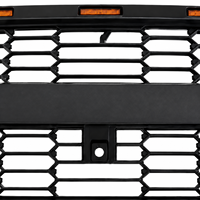 Grille avant pour Toyota Hilux Revo 2021-2024, maille noire, accessoires pour pick-up