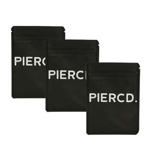 Custom Printed Resealable Zip Lock Small <strong>Pill</strong> Capsules 10g Powder <strong>Packaging</strong> Baggies 3 Side Seal Smell Proof Mylar Pouch Bags - Product Image 3