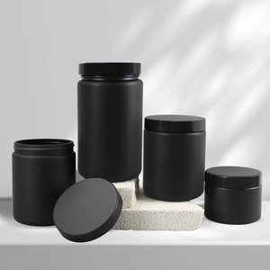 Hot bán 300ml 500ml 530ml 600ml 1100ml sang trọng rỗng lớn mỹ phẩm <span class=keywords><strong>container</strong></span> lọ nhựa Jar Bộ - Product Image 2