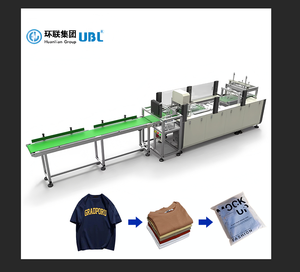 Dry Cleaning Machine For Pants Coats T-shirts Textile Garment Apparel Folding & Sealing High-Speed Packaging