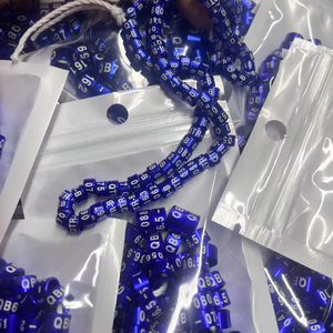 Màu xanh đậm chim Vòng Vẹt Vòng lovebird Vòng kích thước khác nhau 4mm 4.2mm 5mm 5.5mm 6mm 6.5mm 7mm - Product Image 5