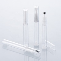 Flacon pompe sans air rechargeable de 15 ml pour crème contour des yeux et lotion, compatible avec le système sous vide, emballage cosmétique pour soins de la peau, idéal pour les voyages