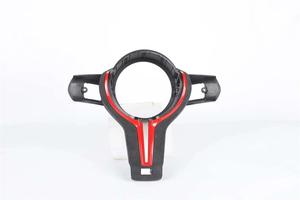 Kit carrosserie en fibre de carbone cuir lifting pour <span class=keywords><strong>BMW</strong></span> <span class=keywords><strong>volant</strong></span> bouton cadre panneau couverture G30 G20 F30 E90 F32 F80 X1 X2 <span class=keywords><strong>X3</strong></span> X5 - Product Image 6