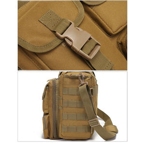 กระเป๋าผ้าใบอเ<span class=keywords><strong>น</strong></span>กประสงค์ลดราคาพิเศษ กระเป๋าฝึกซ้อมยิงปืน กระเป๋าเก็บอุปกรณ์ กระเป๋าสะพายข้างลายพรางแบบกำหนดเองได้ - Product Image 4