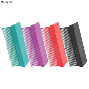 Peigne à cheveux droit en plastique fibre de carbone Wanmei, attelle à cheveux, peigne de coiffage en forme de <span class=keywords><strong>V</strong></span>, outil de lissage des cheveux, perruques personnelles - Product Image 1