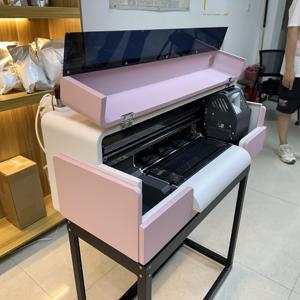 <span class=keywords><strong>Precio</strong></span> de descuento de fábrica, máquina de <span class=keywords><strong>impresora</strong></span> de transferencia de calor directa a película, cabezal de máquina de impresión de escritorio de tinta blanca CMYK de doble cabezal - Product Image 1